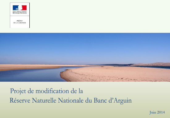 2014 juin projet modification RNN Banc Arguin-page en tete